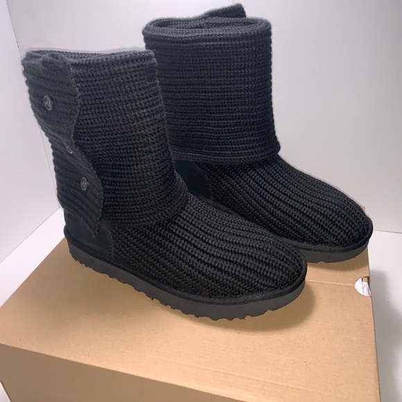 UGG Shoes - New Ugg Women’s Classic Cardy Boots Black Size 10